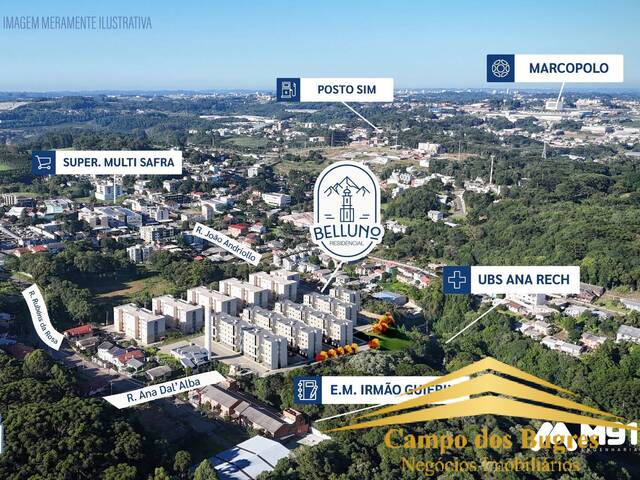 #1016 - Apartamento para Venda em Caxias do Sul - RS