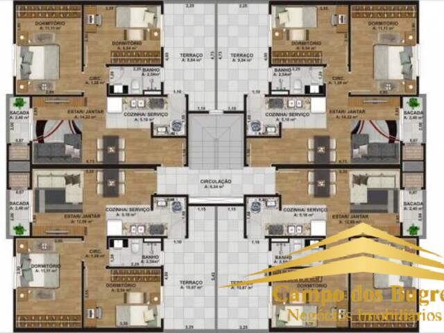 Apartamento para Venda em Caxias do Sul - 3