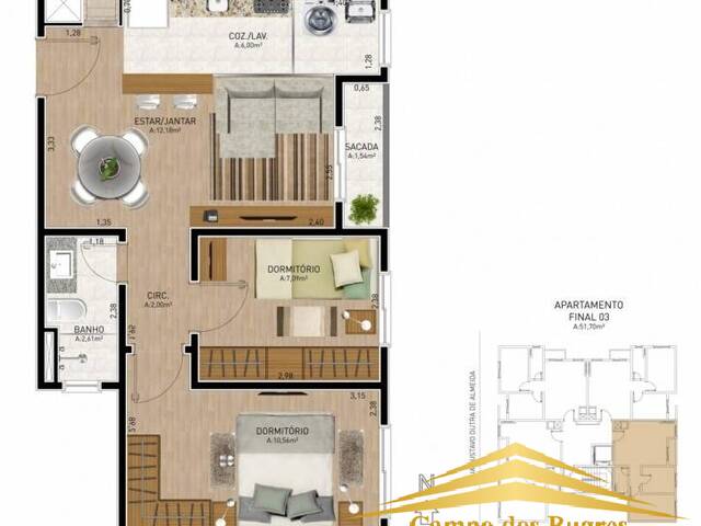 Apartamento para Venda em Caxias do Sul - 5