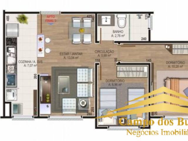 Apartamento para Venda em Caxias do Sul - 3