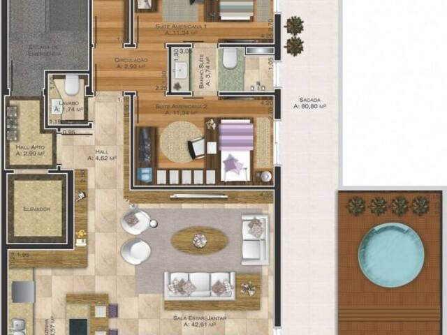 Apartamento para Venda em Caxias do Sul - 2