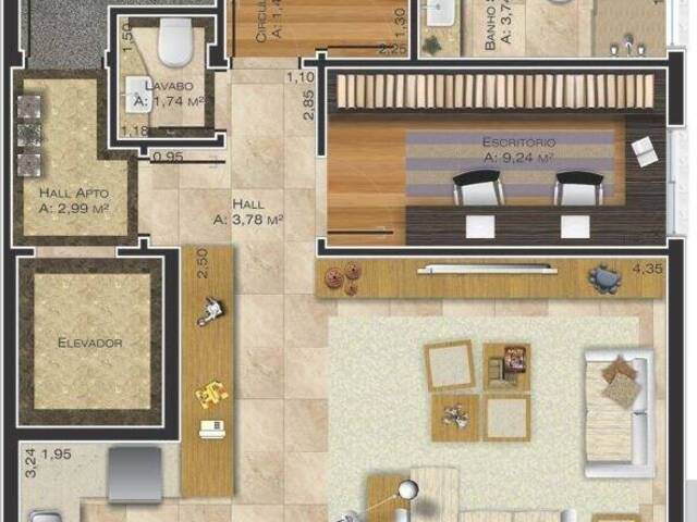 Apartamento para Venda em Caxias do Sul - 3