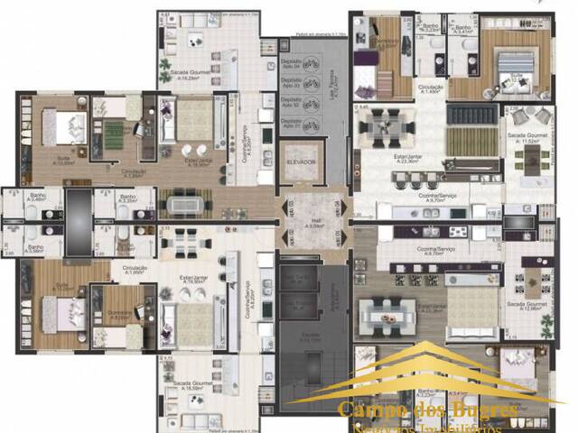 Apartamento para Venda em Caxias do Sul - 3