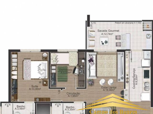 Apartamento para Venda em Caxias do Sul - 5